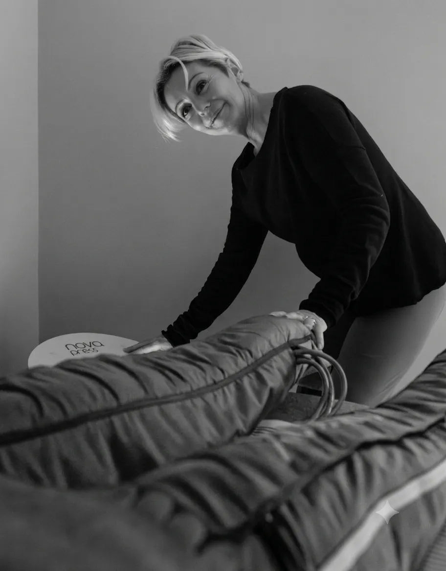 Equipamento de pressoterapia da BeWithin no Porto